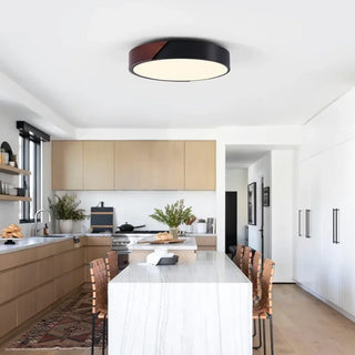 Minimalist Black Ceiling Light – Modern Surface Mount Fixture for Living Room & Bedroom