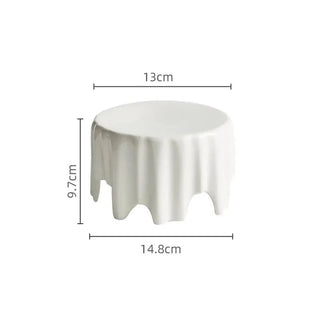 ceramic dinner plate earthworks handcrafted porcelain dishware luxury dining tableware natural view