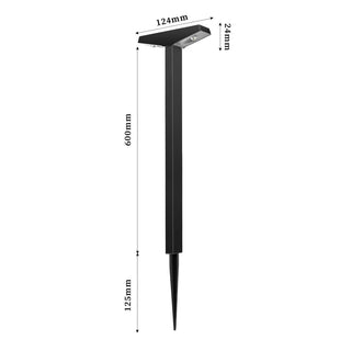 Solar Garden Lights – Adjustable Height Outdoor Solar Bollard | Waterproof & Weather Resistant