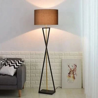 Floor Lamp Soft Light – Modern Designer Iron Fabric Lamp for Living Room