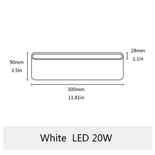 Modern Aluminum Wall Light – Sleek LED Fixture | Durable Contemporary Lighting