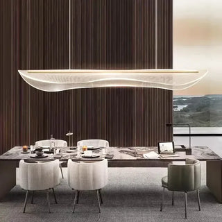 Nordic Iron Pendant Light – Modern Dining Lighting With Warm Ambient LED