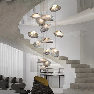 Modern Alloy Pendant Light – Dimmable LED Light with Remote Control for Dining Room Ambience