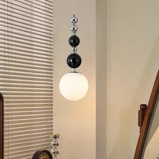 Chrome Pendant Light – Designer Metal Pendant Lamp for Stylish Bedroom Lighting