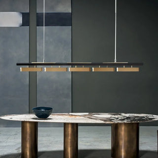 Two-Tone Metal Pendant – Modern Pendant Light With LED Lighting For Dining Room