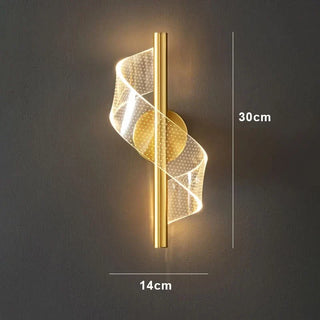 Minimalist Wall Lamp – Elegant Acrylic Wall Sconce With Soft LED Lighting