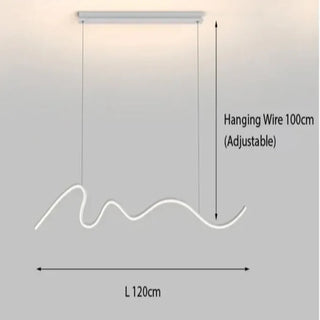 Scandinavian Ceiling Light – Dimmable LED Ceiling Lamp | Modern Adjustable Lighting