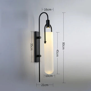 Modern Wall Lamp – Gold Wall Light & Black Adjustable LED Sconce | Energy Efficient