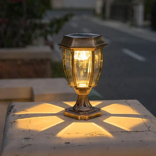 Outdoor Solar Table Lamp – Durable Aluminum Solar Powered Lantern | Eco Friendly Lighting
