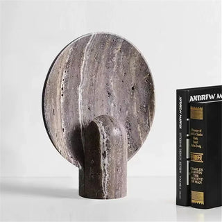 Minimalist Resin Table Lamp – Modern E27 Base Lamp with LED Bulb Included