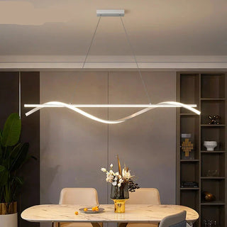 Contemporary Chandelier – Modern Pendant Light With App Controlled Dimmable Lighting