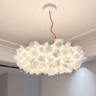 Modern Crystal Chandelier – Luxury Ceiling Light with Gold Lampshade for Living Room