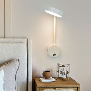 Rotating Wall Light – Directional LED Metal Sconce with Warm Ambient Lighting
