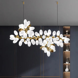 Modern LED Pendant Light – Stylish Alloy Hanging Lamp for Living Room Lighting