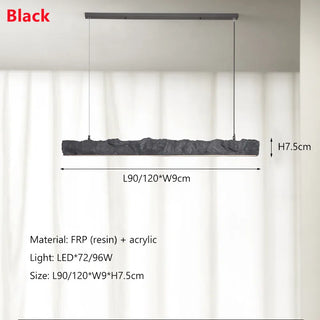 Nordic LED Pendant Light – Minimalist Dining Room Lighting with FRP Design
