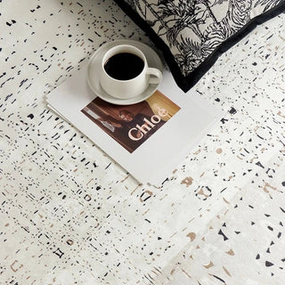 designer carpet rug abstract carpet design non slip quick drying polyester side view