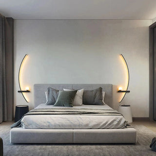 Indoor Wall Lamp – Adjustable LED Elongated Wall Light with Remote Control