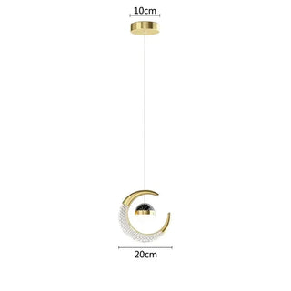 Moon Star Lamp – Hanging Pendant Light for Magical Home Decor & Soft Ambient Lighting