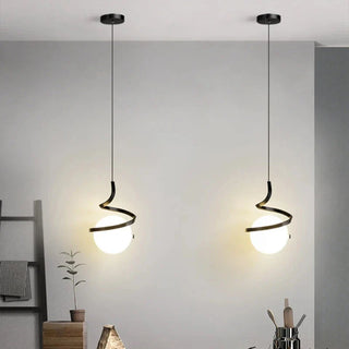 Orbia Pendant Lamp – Modern Pendant Light With Glass Iron Lamp Design