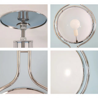 Modern Iron Floor Lamp – Energy Efficient LED Lighting With Push Button Switch