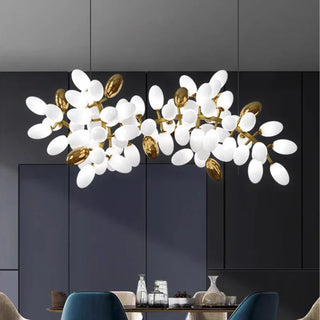 Modern LED Pendant Light – Stylish Alloy Hanging Lamp for Living Room Lighting