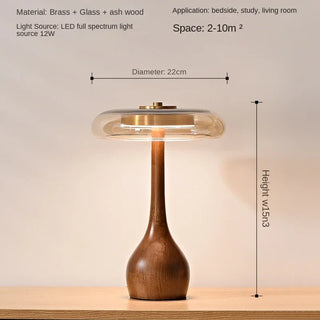 Retro Glass Floor Lamp – Japanese Style Lighting With Warm Incandescent Glow
