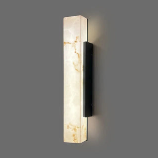Marble-Effect Wall Light – Waterproof Outdoor Wall Sconce with LED Lighting