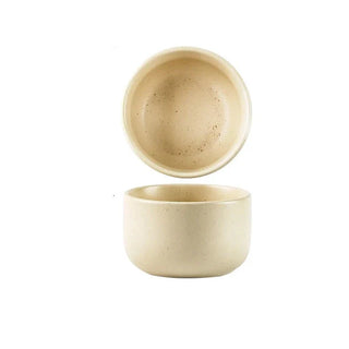 matte ceramic dinnerware earthworks frosted porcelain plates handcrafted bowls set angle view