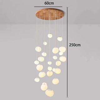 Modern Alloy Chandelier – Gold Finish Ceiling Light With Integrated LED Lights