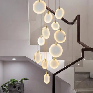 Suspension LED acrylique – Luminaire suspendu moderne pour éclairage de salon