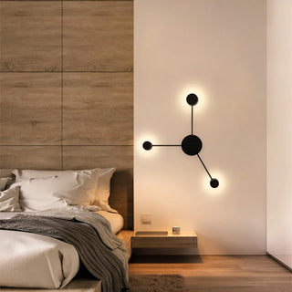 Black Iron Wall Light – Modern LED Wall Lamp With Sleek Black Metal Sconce