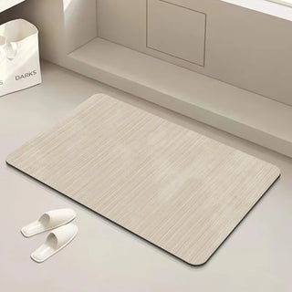 diatomaceous earth quick-dry bath mat front view