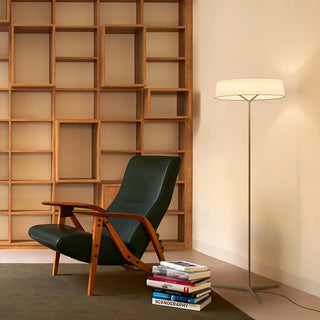 Nordic Fabric Floor Lamp – Modern LED Living Room Lamp with Soft Light Diffuser