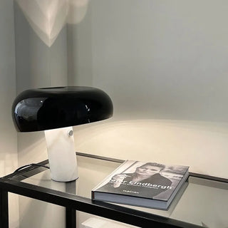 Scandinavian Night Lamp – Small LED Bedside Table Lamp with Soft Warm Lighting