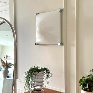 White Acrylic Wall Light – Modern Bedroom Wall Sconce with Soft LED Lighting