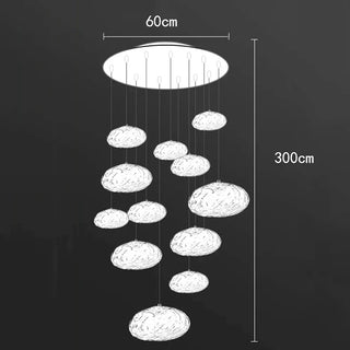 Modern Dimmable Pendant Lamp – Contemporary Ceiling Pendant With Remote Control
