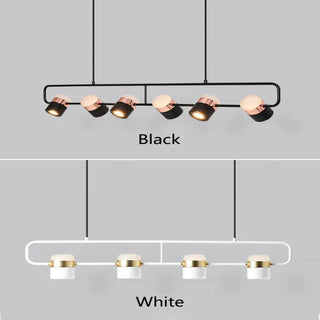 Black Metal Pendant Lamp – Modern Pendant Light With LED Hanging Lamp Design
