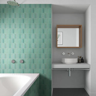 toscana tile panels green pvc self-adhesive waterproof wall panels 30x30cm detail