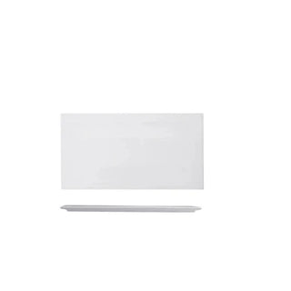 ceramic serving tray earthworks handcrafted rectangle porcelain display plate natural view