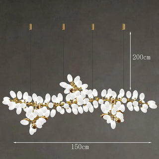 Modern LED Pendant Light – Stylish Alloy Hanging Lamp for Living Room Lighting