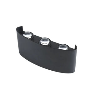 Waterproof Outdoor Wall Lamp – Black LED Up and Down Lighting | Architectural Façade Fixture