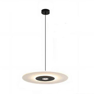 Modern Pendant Lamp – Acrylic Aluminum Disc Light | LED Dual Source, Warm Neutral Cool