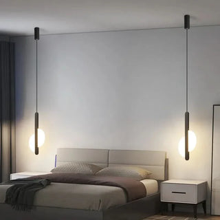 Modern Pendant Light – Black Pendant Lamp with Adjustable LED Lighting & Warm Ambiance