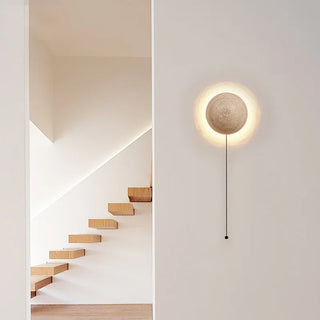 Stone Wall Light – Modern Wall Sconce with Natural Stone Finish & Soft LED Illumination
