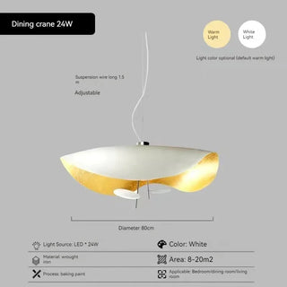 Modern LED Pendant Light – Metal Alloy Pendant with Adjustable Color Temperature