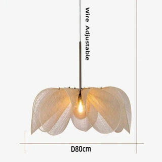 Modern Pendant Light – Rattan Pendant Lamp With Black Metal Frame, Adjustable Hanging Light