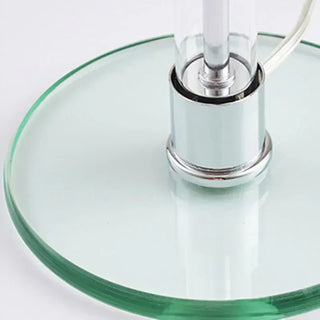 Nordic Desk Lamp – Scandinavian Glass Metal Lamp with LED Lighting & Touch Switch