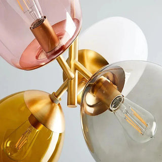 Aerial Pendant Light – Contemporary Pendant With Warm LED & Multicolor Lighting