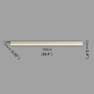 Indoor Outdoor Wall Light – Modern Aluminium Wall Lamp with Warm LED Lighting