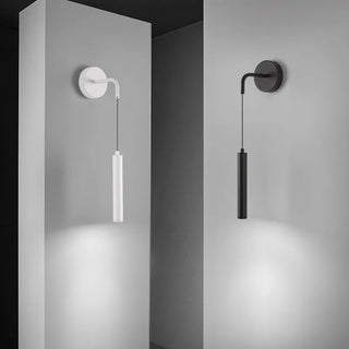 Black Metal Wall Light – Modern LED Wall Sconce with Sleek Design for Bedroom